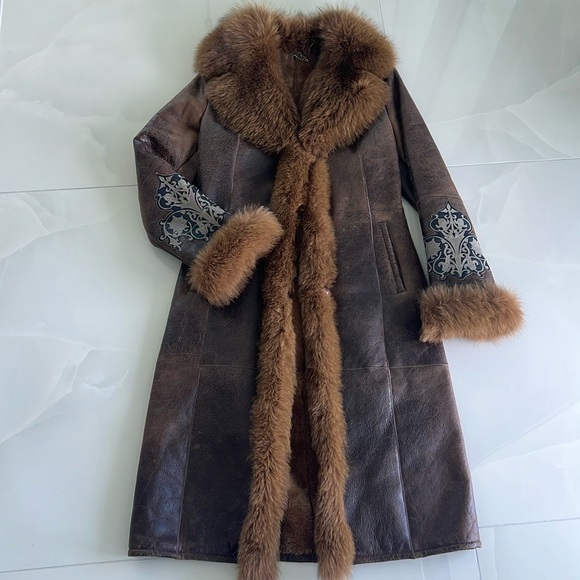 Shearling Leather CoatWinter coat by Harlin